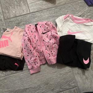 Baby girl athletic wear